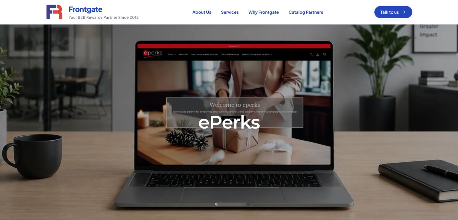 The ePerks page (part 1)